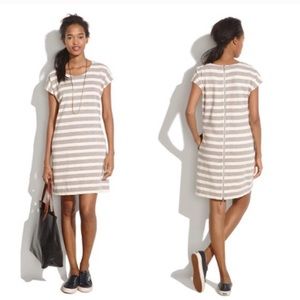 Madewell Mini Dress in Smoked Stripe